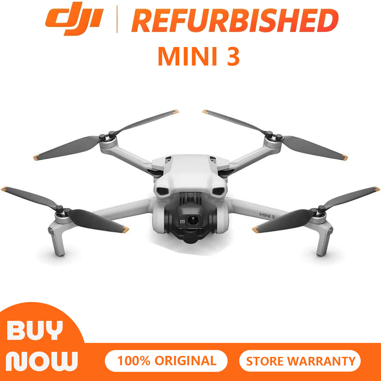 Drone Camera Night Vision - Refurbished Used DJI Mini 3 Drone