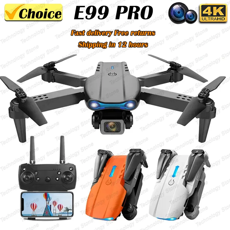 Drone Camera Hd - K3 E99PRO Drone with Dual HD