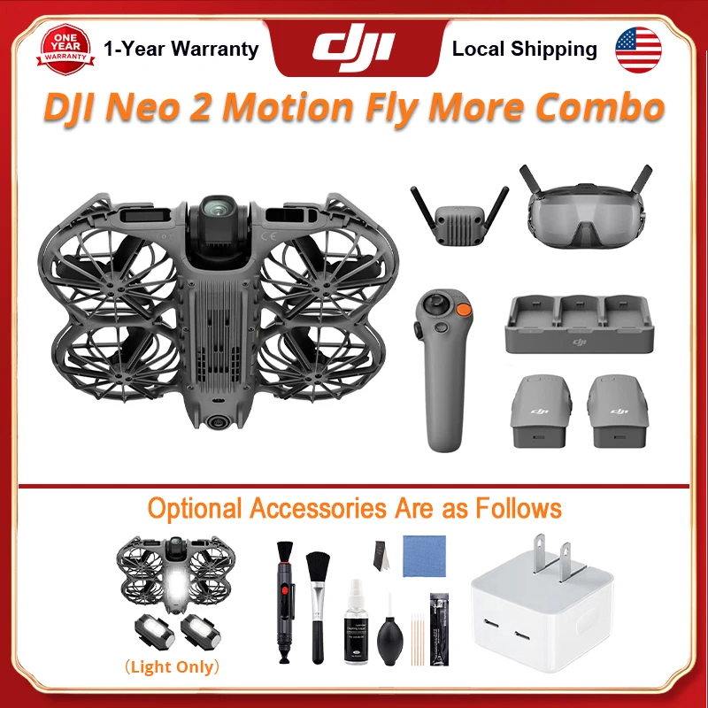 DJI Neo 2 Motion Fly More Comb - Drone Camera Vlog review and price