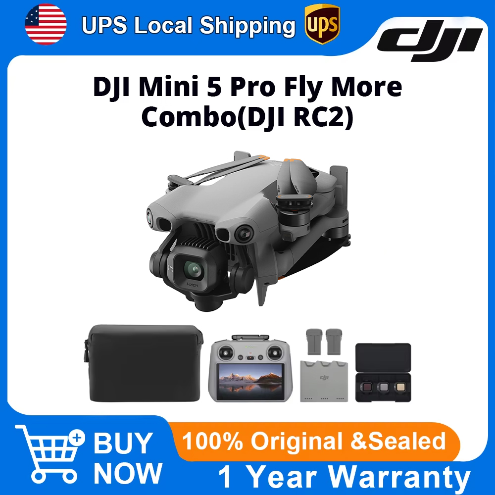 DJI Mini 5 Pro Fly More Combo  - Drone Camera Vlog review and price