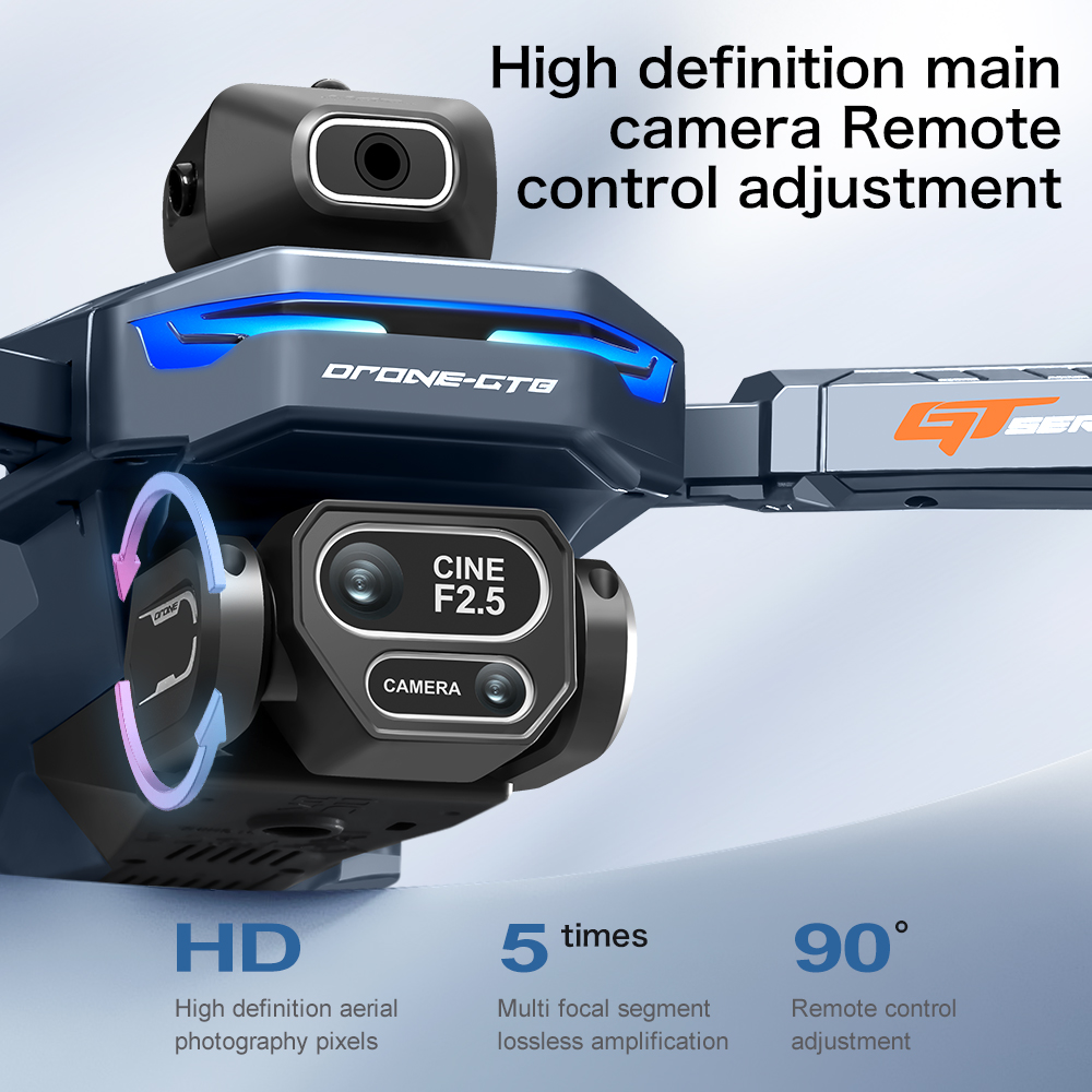 NEW GT8 HD RC Drone 4K Profess - Drone Camera Professional review and price