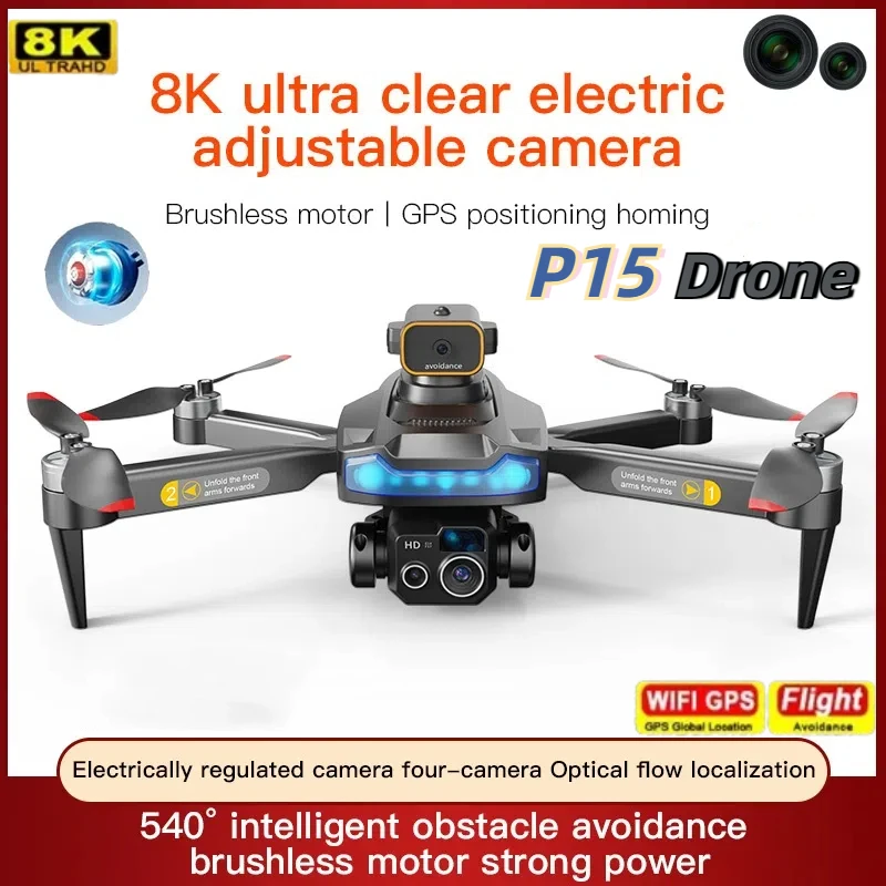 P15 PRO Drone 4K HD Profession - Drone Camera Hd review and price